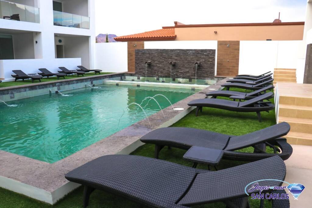 Departamento Turquesa 2 Joyas Del Mar Apartman San Carlos Nuevo Guaymas Kültér fotó